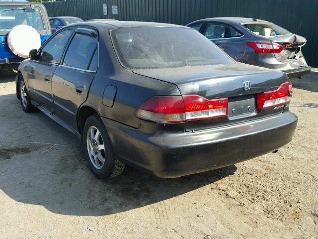 JHMCG66551C004333 - 2001 HONDA ACCORD LX BLACK photo 3