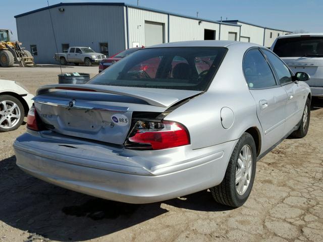 1MEFM55SX5A610008 - 2005 MERCURY SABLE LS P SILVER photo 4