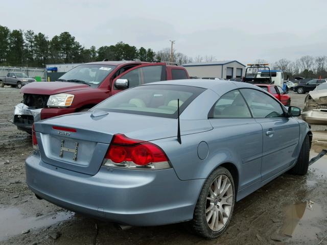 YV1MC67238J049843 - 2008 VOLVO C70 T5 BLUE photo 4