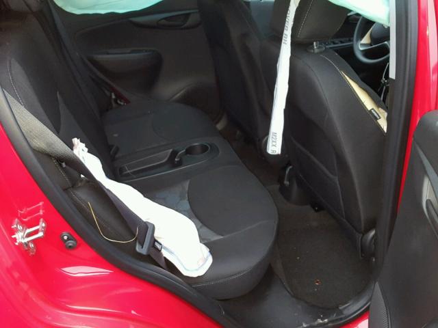 KL8CD6SA7GC633607 - 2016 CHEVROLET SPARK 1LT Красный фото 6