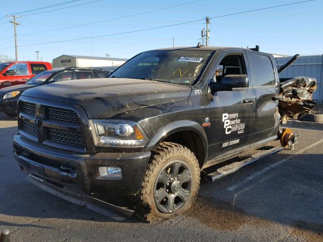 3C6UR5FL2EG222569 - 2014 RAM 2500 LARAM BLACK photo 2