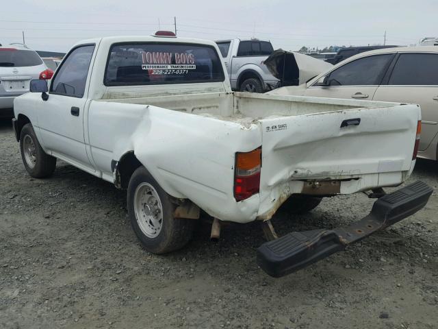 4TARN81A2RZ255302 - 1994 TOYOTA PICKUP 1/2 WHITE photo 3