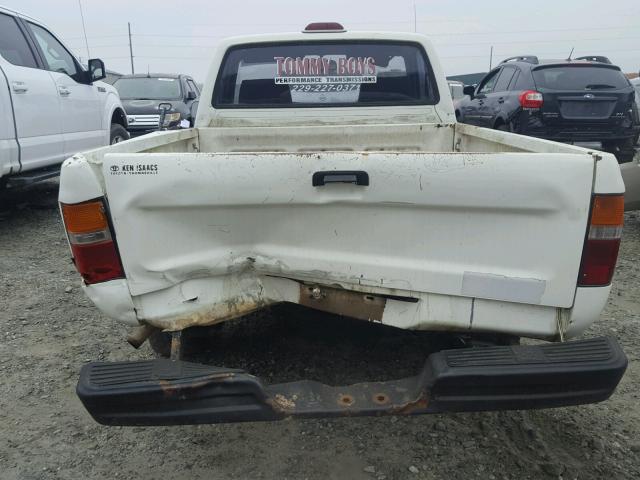 4TARN81A2RZ255302 - 1994 TOYOTA PICKUP 1/2 WHITE photo 6