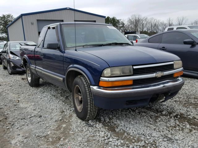 1GCCS1940XK213077 - 1999 CHEVROLET S TRUCK S1 BLUE photo 1