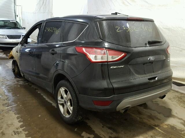 1FMCU9GXXFUC58273 - 2015 FORD ESCAPE SE BLACK photo 3