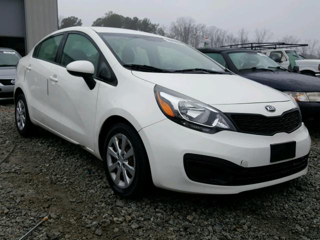 KNADM4A38D6240452 - 2013 KIA RIO LX Սպիտակ լուսանկար 1