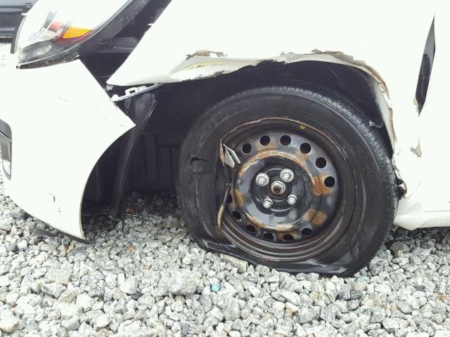 KNADM4A38D6240452 - 2013 KIA RIO LX Սպիտակ լուսանկար 9