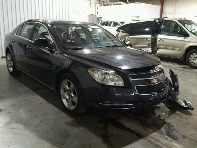 1G1ZH57B39F260853 - 2009 CHEVROLET MALIBU 1LT BLACK photo 1