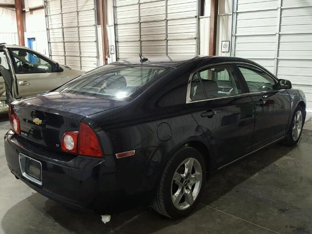 1G1ZH57B39F260853 - 2009 CHEVROLET MALIBU 1LT BLACK photo 4
