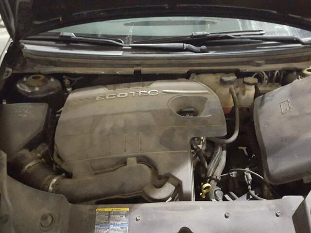 1G1ZH57B39F260853 - 2009 CHEVROLET MALIBU 1LT BLACK photo 7