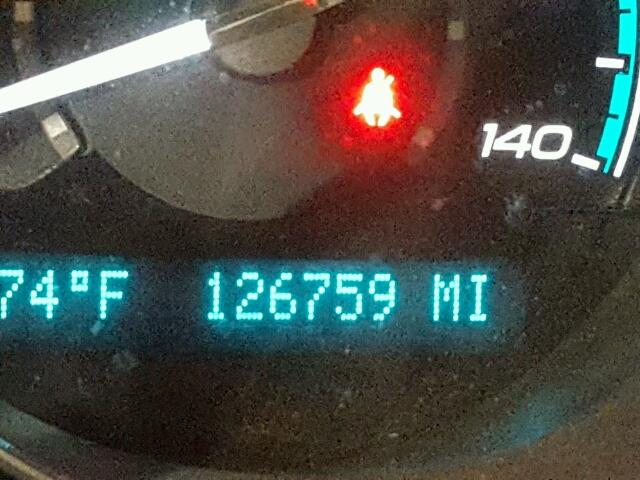 1G1ZH57B39F260853 - 2009 CHEVROLET MALIBU 1LT BLACK photo 8