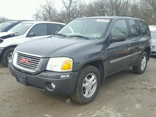 1GKDT13S572122481 - 2007 GMC ENVOY GRAY photo 2