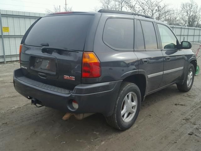 1GKDT13S572122481 - 2007 GMC ENVOY GRAY photo 4