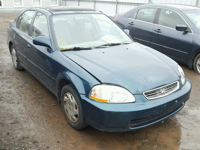 2HGEJ8641VH557502 - 1997 HONDA CIVIC EX BLUE photo 1