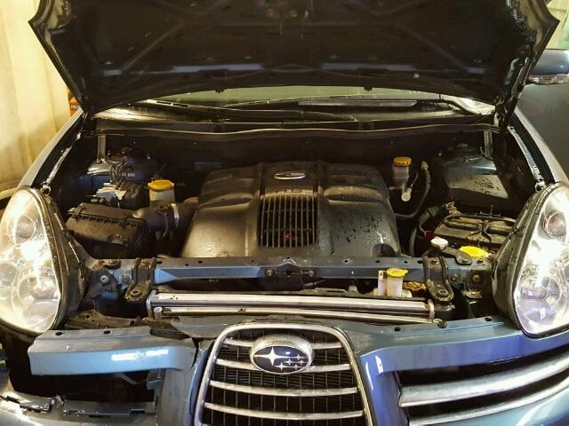 4S4WX86CX64407245 - 2006 SUBARU B9 TRIBECA BLUE photo 7