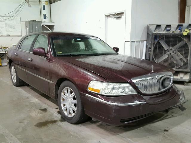 1LNHM82V17Y612293 - 2007 LINCOLN TOWN CAR S MAROON photo 1