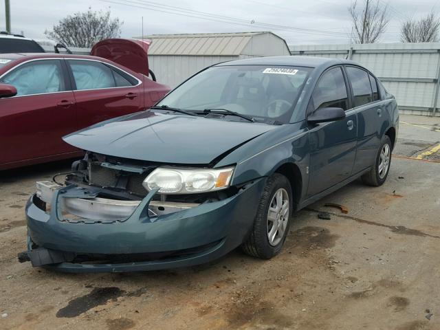 1G8AJ55F87Z149574 - 2007 SATURN ION LEVEL GREEN photo 2