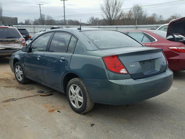 1G8AJ55F87Z149574 - 2007 SATURN ION LEVEL GREEN photo 3