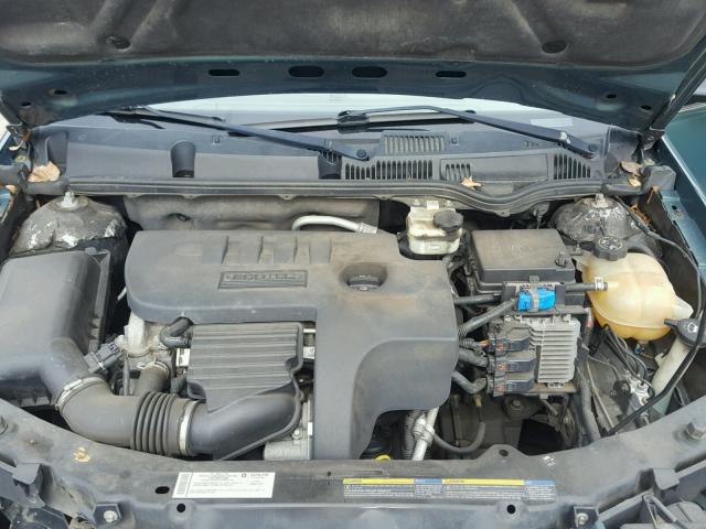 1G8AJ55F87Z149574 - 2007 SATURN ION LEVEL GREEN photo 7