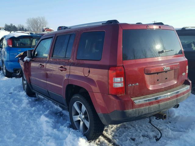 1C4NJRFB5HD108957 - 2017 JEEP PATRIOT LA RED photo 3