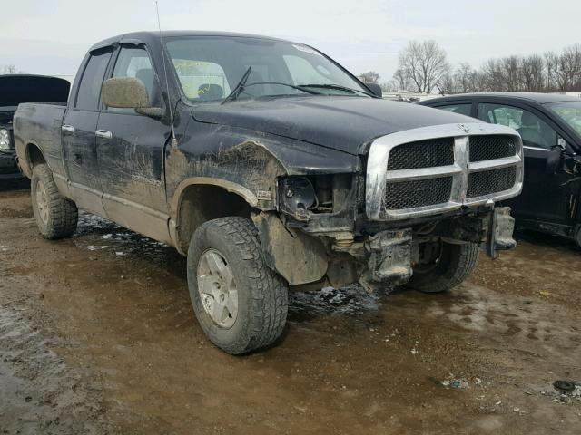 1D7HU18DX5S112732 - 2005 DODGE RAM 1500 S BLACK photo 1