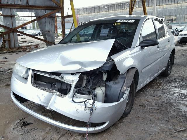 1G8AF52F35Z151879 - 2005 SATURN ION LEVEL SILVER photo 2