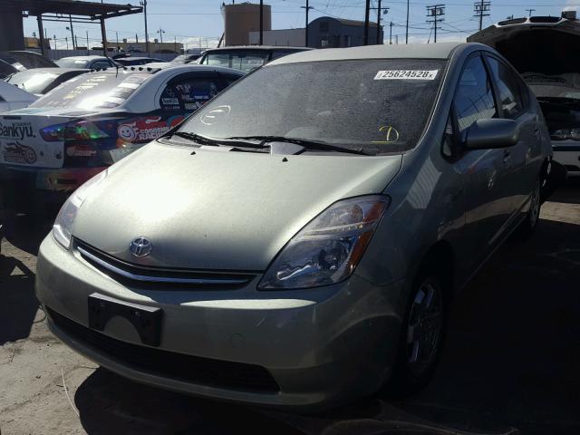 JTDKB20U983318758 - 2008 TOYOTA PRIUS GREEN photo 2