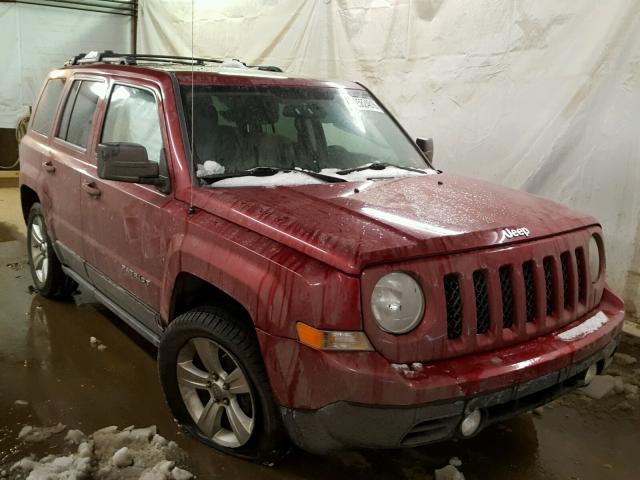 1C4NJRFB9CD620519 - 2012 JEEP PATRIOT LA MAROON photo 1