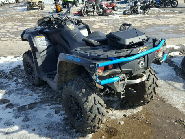 3JBLPAU28GJ001600 - 2016 CAN-AM OUTLANDER BLACK photo 3