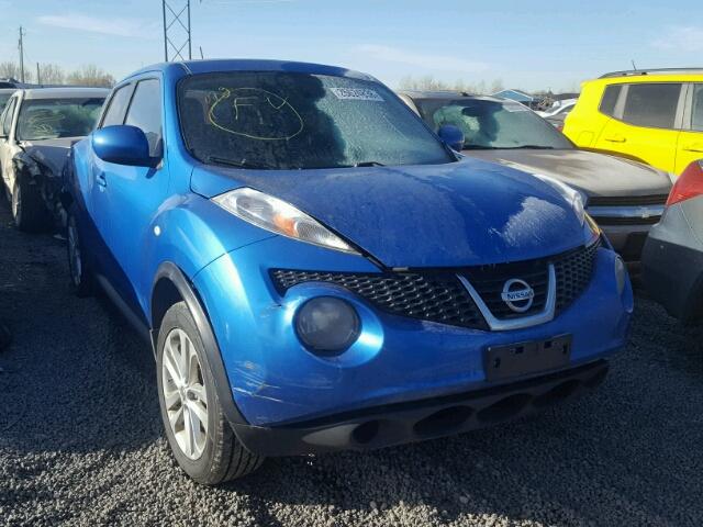 JN8AF5MV5BT008302 - 2011 NISSAN JUKE S BLUE photo 1