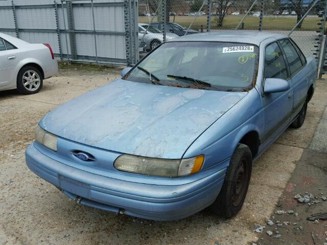 1FALP52U2SA150488 - 1995 FORD TAURUS GL BLUE photo 2