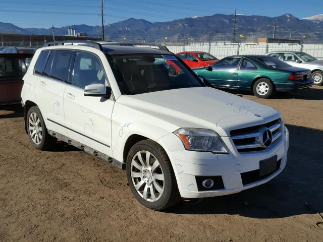 WDCGG8HB6BF658477 - 2011 MERCEDES-BENZ GLK 350 4M WHITE photo 1