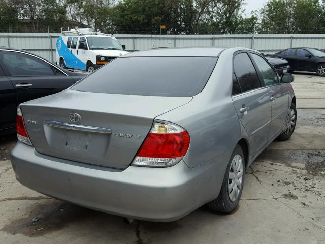 4T1BE32K55U992674 - 2005 TOYOTA CAMRY LE GRAY photo 4