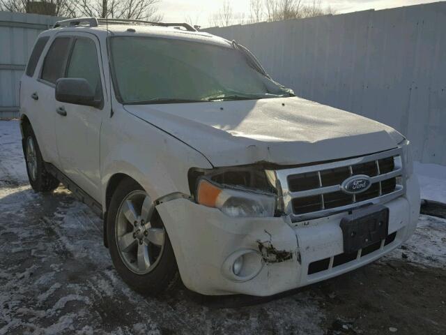 1FMCU0DG2CKC77925 - 2012 FORD ESCAPE XLT WHITE photo 1