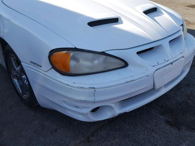 1G2NW12E62C300229 - 2002 PONTIAC GRAND AM G WHITE photo 9