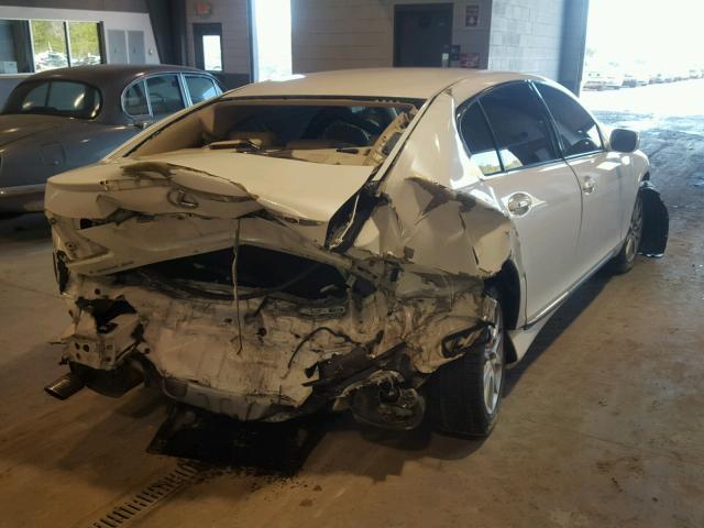 JTHCH96S960007121 - 2006 LEXUS GS GENERAT WHITE photo 4