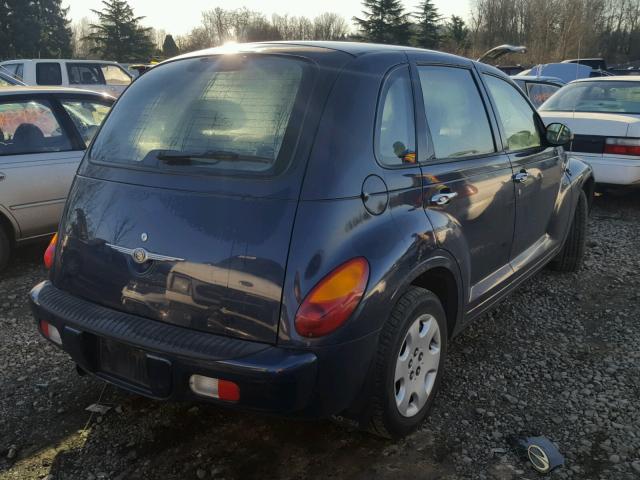 3C4FY48B05T637819 - 2005 CHRYSLER PT CRUISER BLUE photo 4