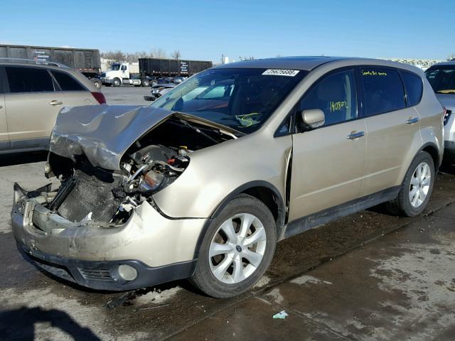 4S4WX86DX74406168 - 2007 SUBARU B9 TRIBECA GOLD photo 2