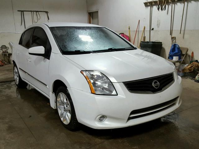 3N1AB6AP0BL639243 - 2011 NISSAN SENTRA 2.0 WHITE photo 1