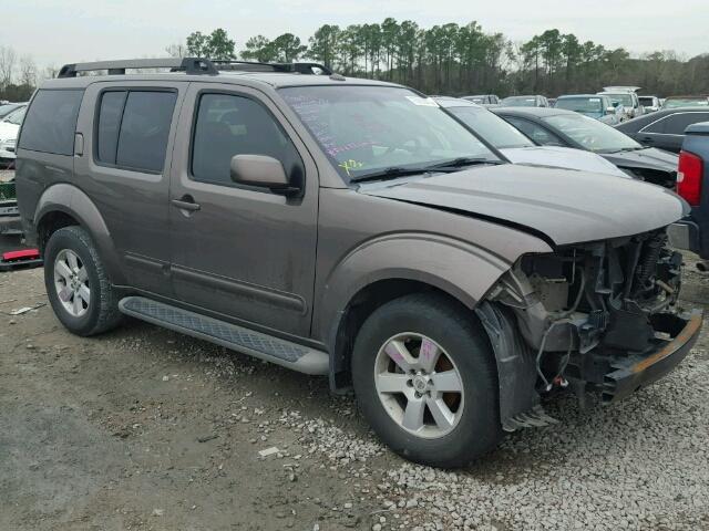 5N1AR18U58C660354 - 2008 NISSAN PATHFINDER BROWN photo 1