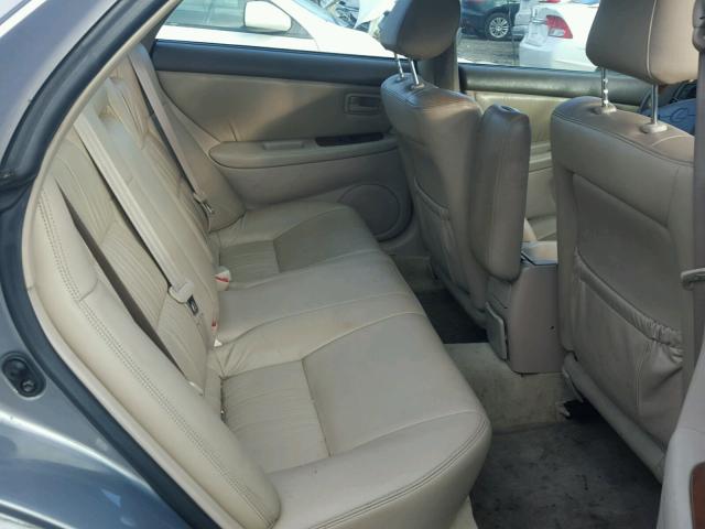 JT8BF28G110325485 - 2001 LEXUS ES 300 BEIGE photo 6