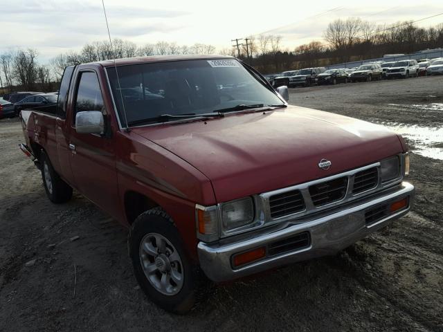 1N6SD16S6VC328893 - 1997 NISSAN TRUCK KING RED photo 1