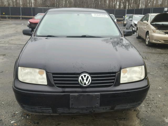 3VWRK69M73M187262 - 2003 VOLKSWAGEN JETTA GL BLACK photo 9