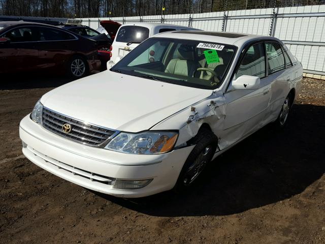 4T1BF28B84U380711 - 2004 TOYOTA AVALON XL WHITE photo 2