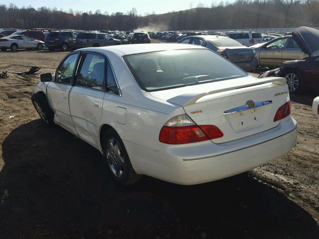 4T1BF28B84U380711 - 2004 TOYOTA AVALON XL WHITE photo 3