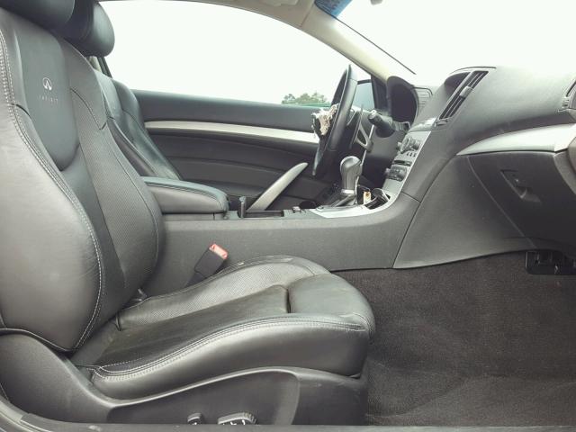 JNKCV64E19M603616 - 2009 INFINITI G37 BASE BLUE photo 5