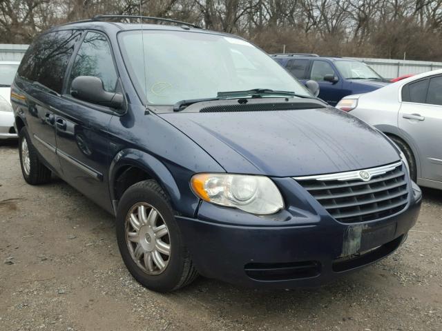 2A4GP54L17R272790 - 2007 CHRYSLER TOWN & COU BLUE photo 1