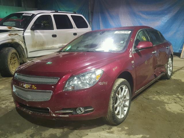 1G1ZK57748F287295 - 2008 CHEVROLET MALIBU LTZ 红色 照片 2