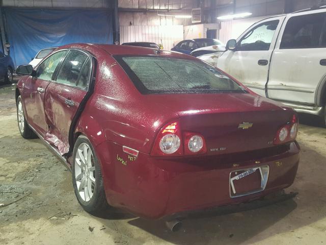 1G1ZK57748F287295 - 2008 CHEVROLET MALIBU LTZ 红色 照片 3