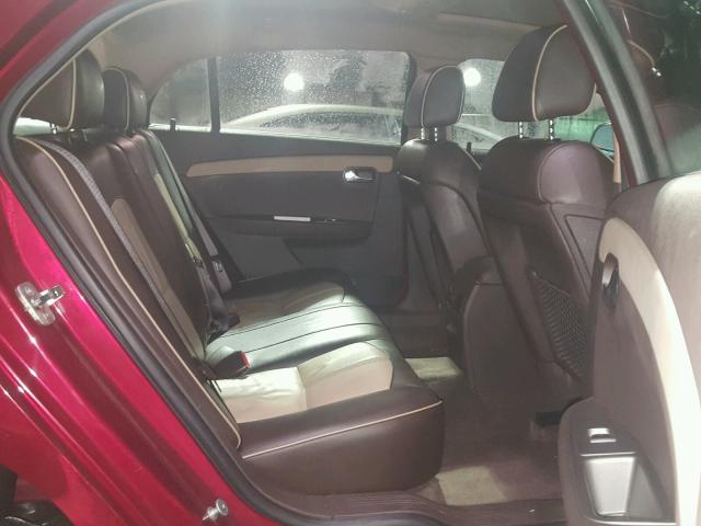 1G1ZK57748F287295 - 2008 CHEVROLET MALIBU LTZ 红色 照片 6